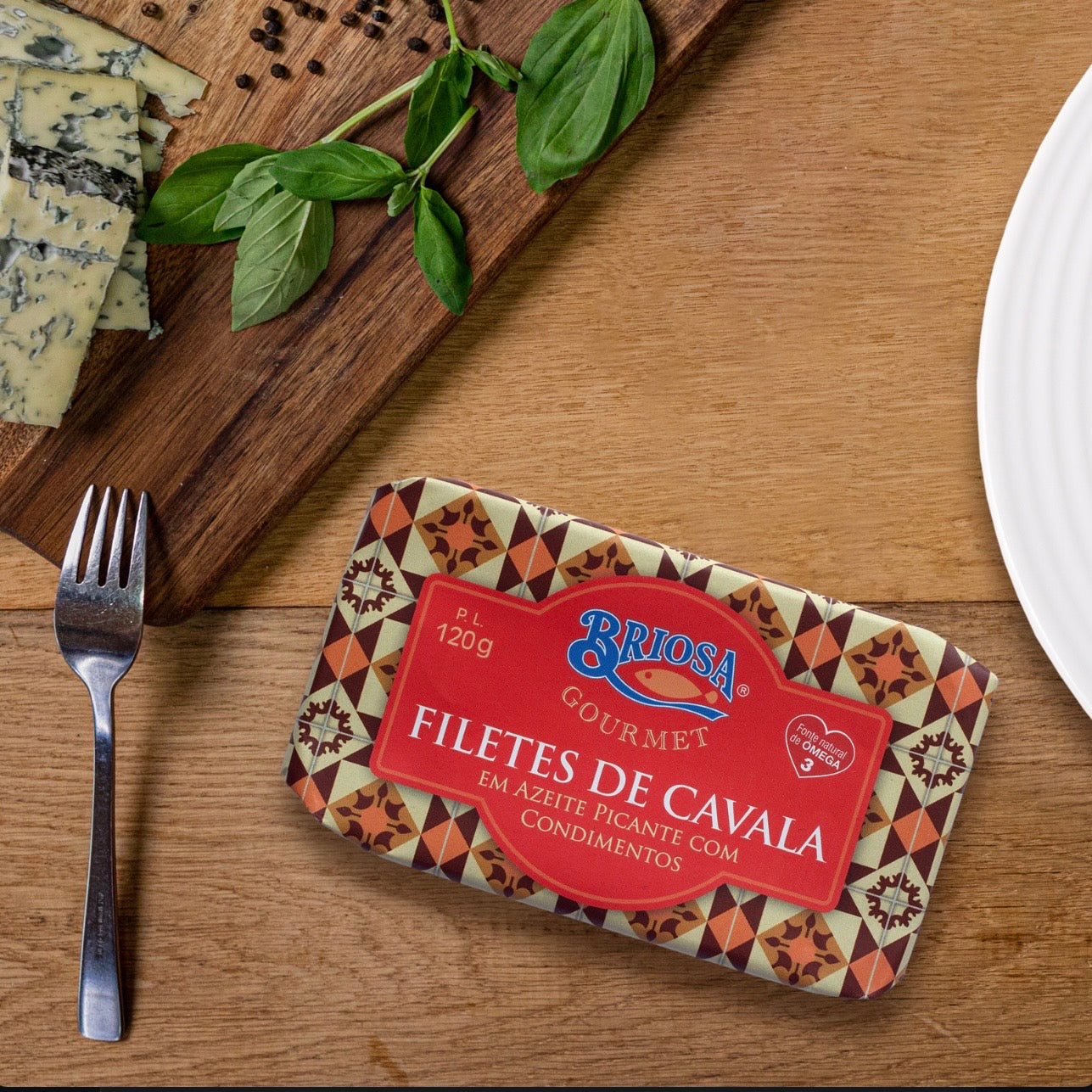 Skumbrių filė aštriame alyvuogių aliejuje | Briosa Gourmet