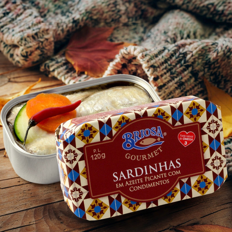 Sardinės aštriame alyvuogių aliejuje | Briosa Gourmet