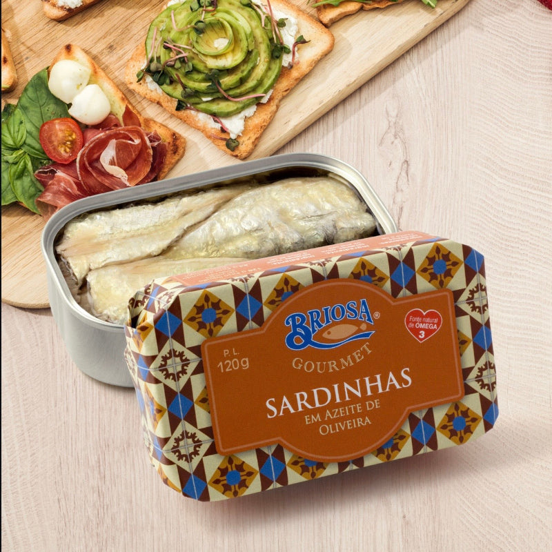 Sardinės alyvuogių aliejuje | Briosa Gourmet