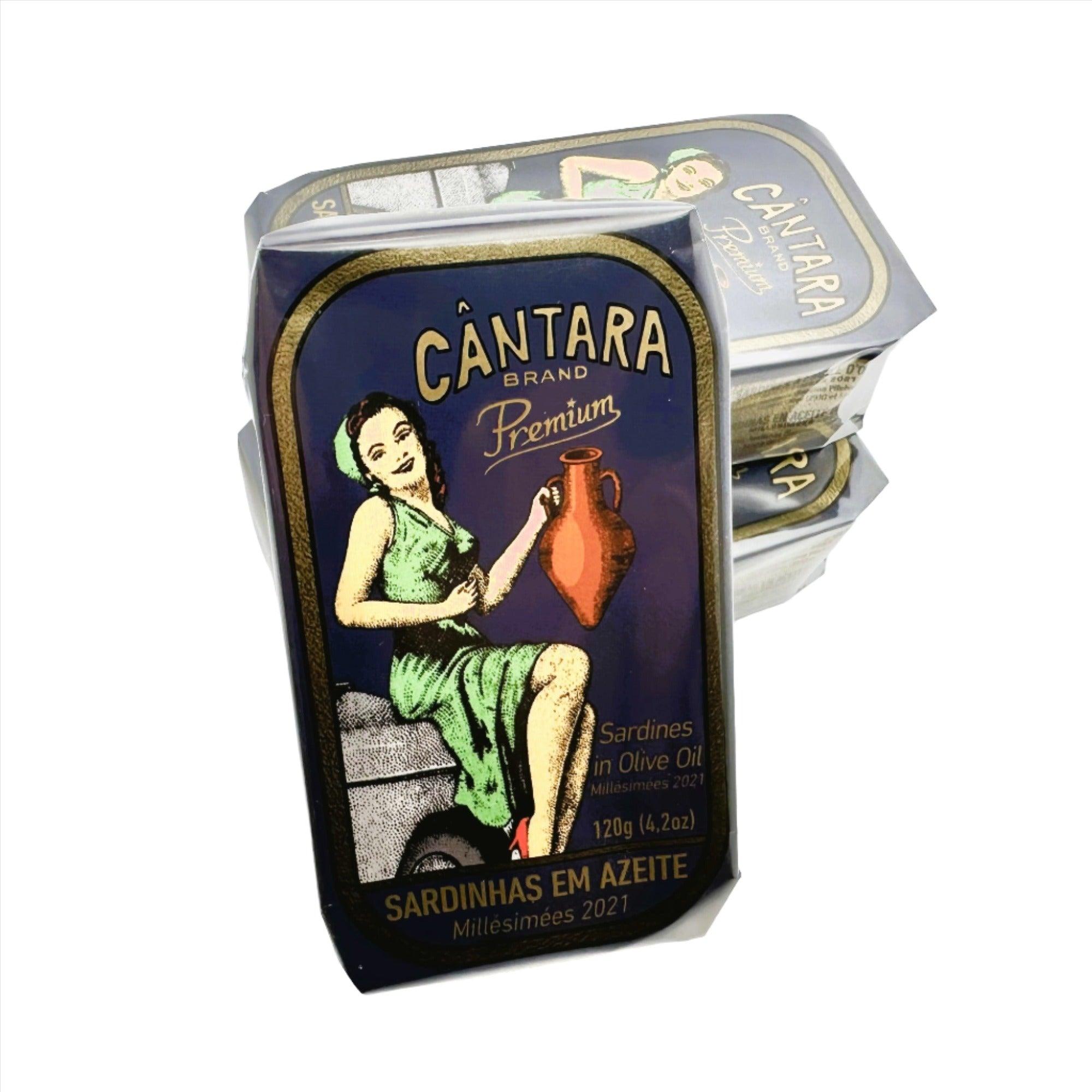 Sardinės alyvuogių aliejuje MILLÉSIMÉES 2022 | Cantara PREMIUM