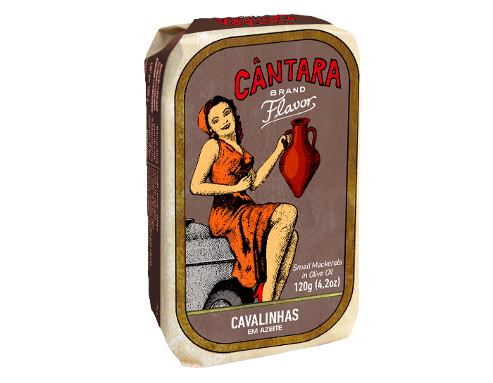 Skumbrės alyvuogių aliejuje (mažosios) | Cantara VINTAGE