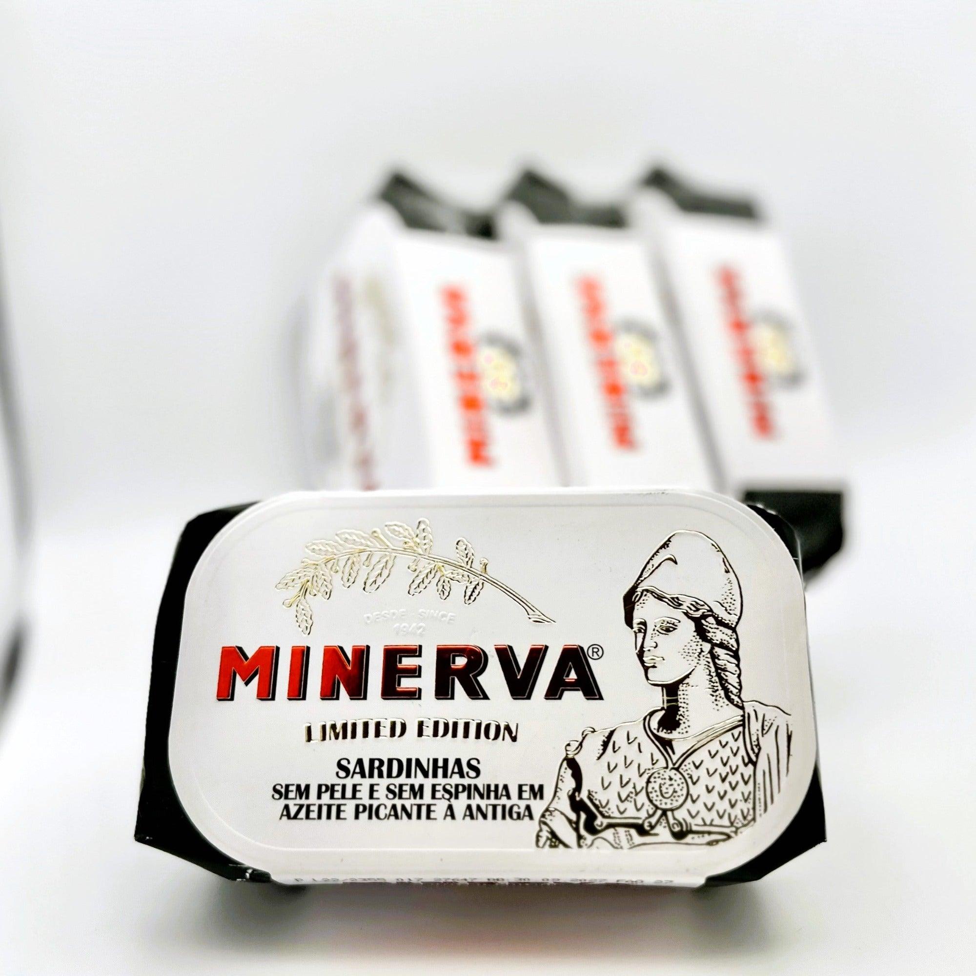 Sardinės aštriame alyvuogių aliejuje (Tradicinis receptas), be odelės ir kaulų | Minerva Premium Limited