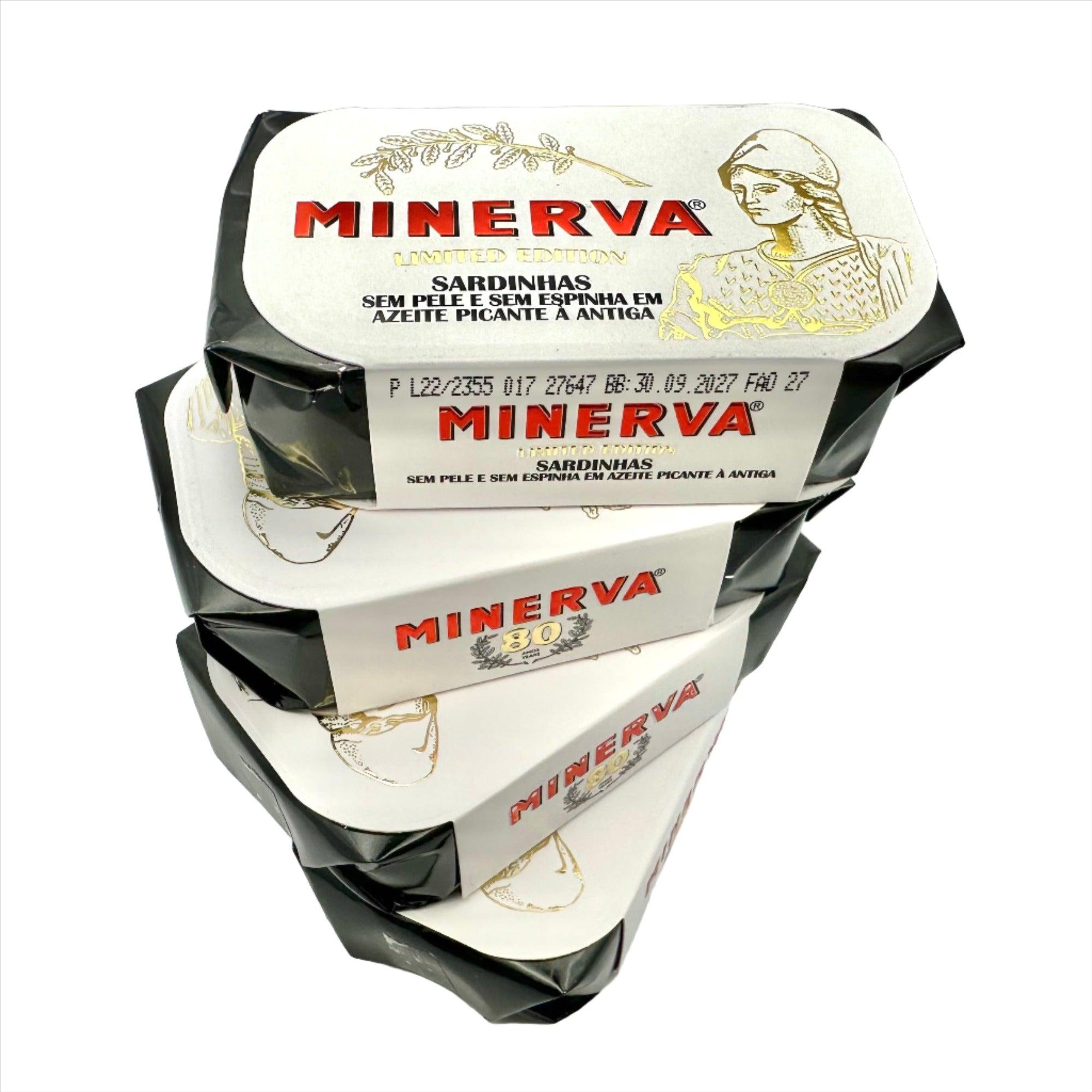 Sardinės aštriame alyvuogių aliejuje (Tradicinis receptas), be odelės ir kaulų | Minerva Premium Limited