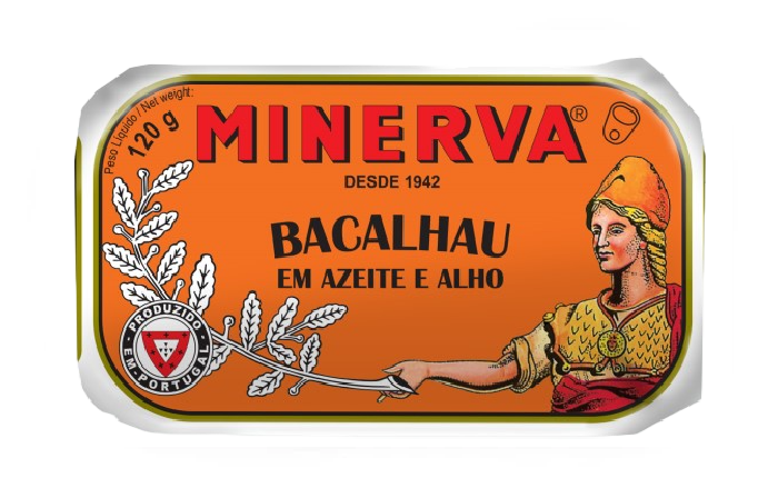 Menkių filė alyvuogių aliejuje su česnakais | Minerva Classic