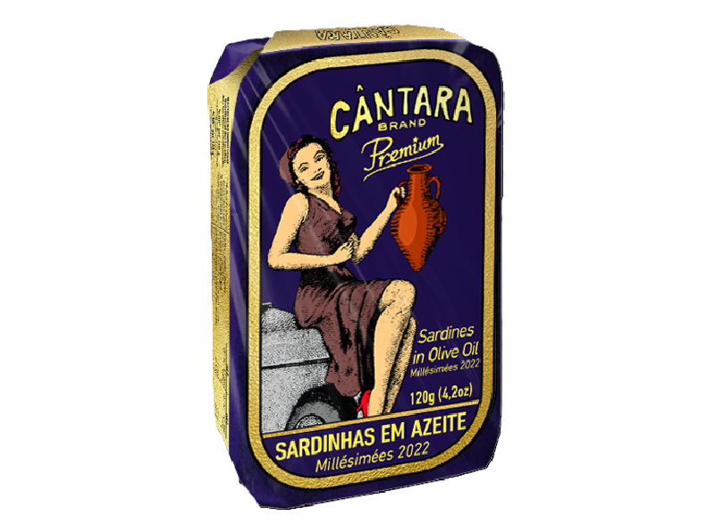 Sardinės alyvuogių aliejuje MILLÉSIMÉES 2022 | Cantara PREMIUM