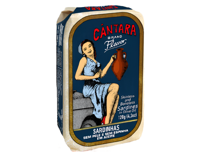 Sardinės alyvuogių aliejuje, be odelės ir kaulų | Cantara VINTAGE