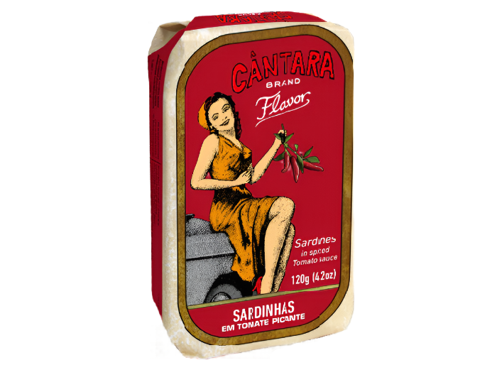 Sardinės aštriame pomidorų padaže | Cantara VINTAGE
