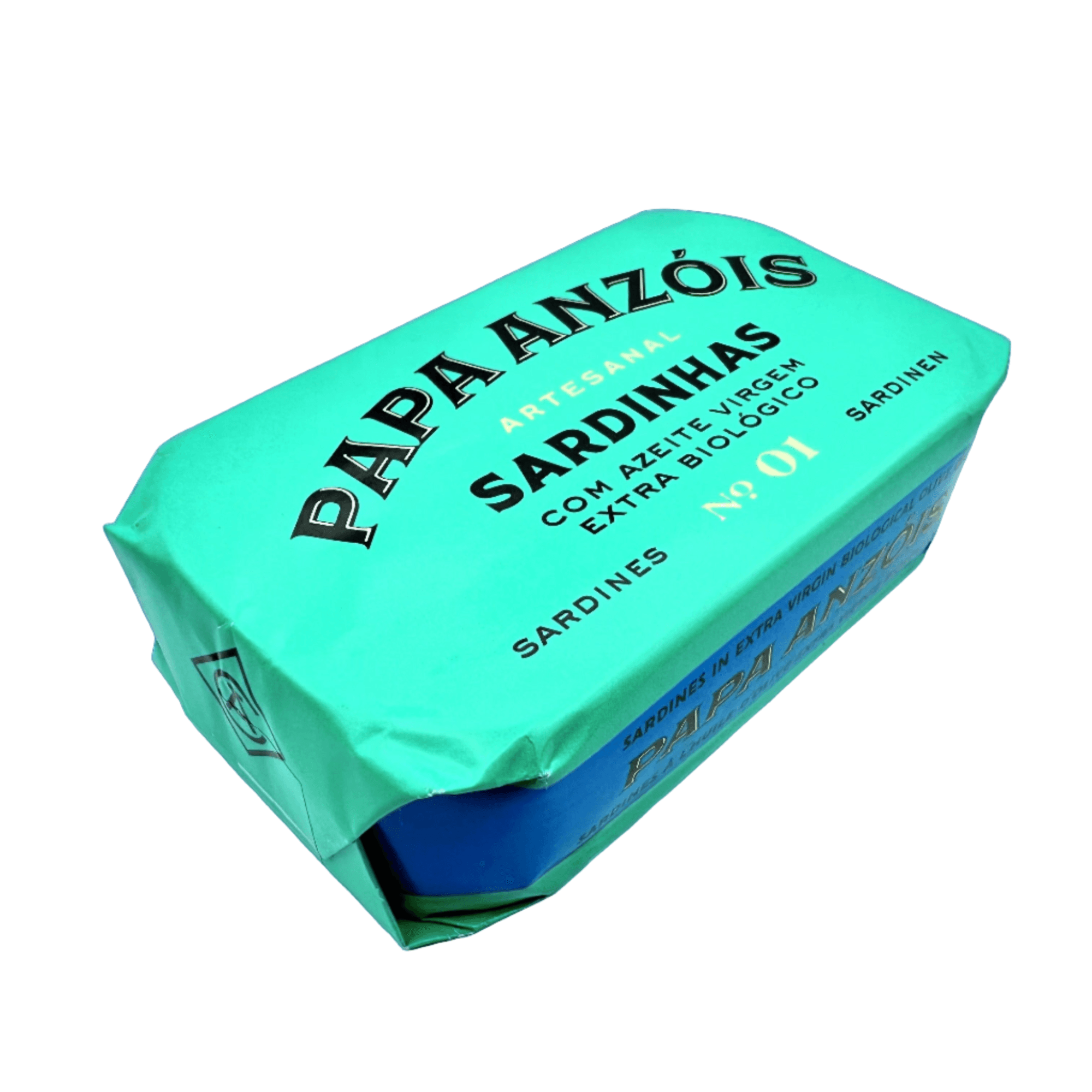Sardinės ekologiškame ypač tyrame pirmojo šalto spaudimo alyvuogių aliejuje (BIO) | Papa Anzóis