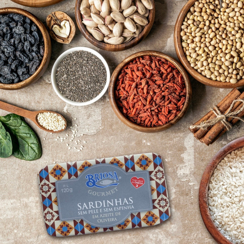 Sardinės alyvuogių aliejuje be odelių ir kaulų | Briosa Gourmet