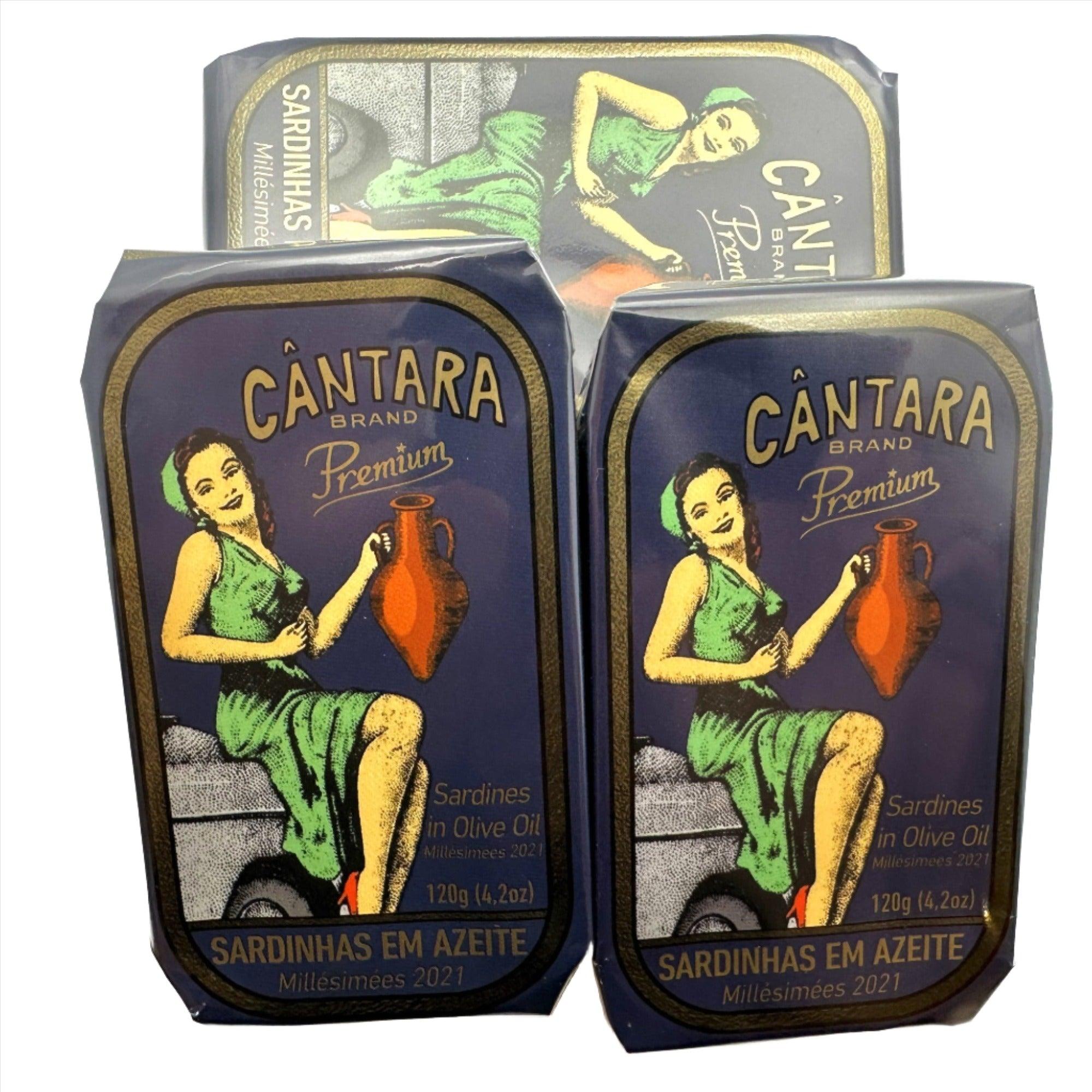 Sardinės alyvuogių aliejuje MILLÉSIMÉES 2021 | Cantara PREMIUM