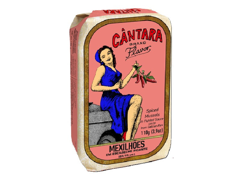 Mussels in spicy Escabeche sauce 20/25 | Cantara Vintage