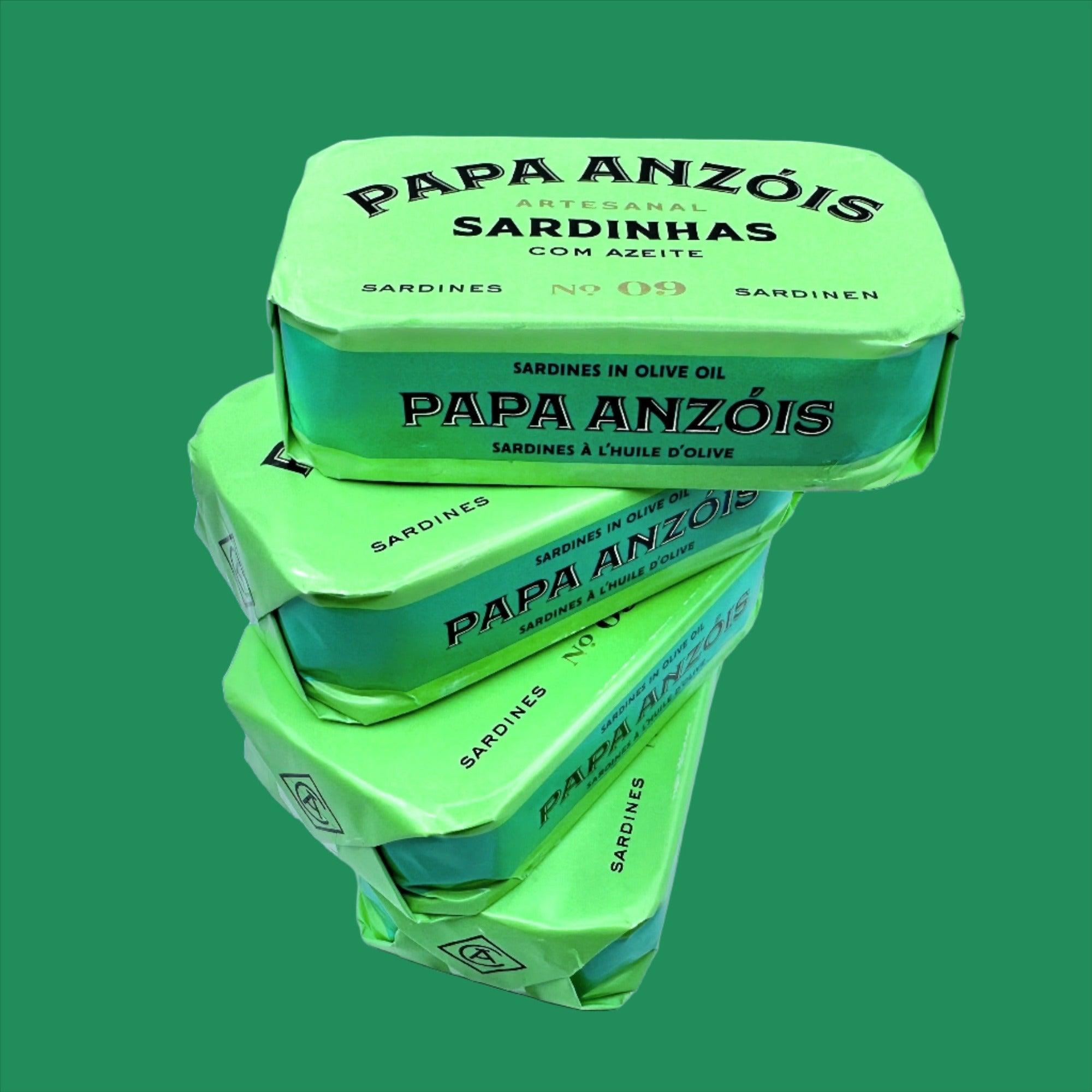 Sardines in olive oil | Papa Anzóis